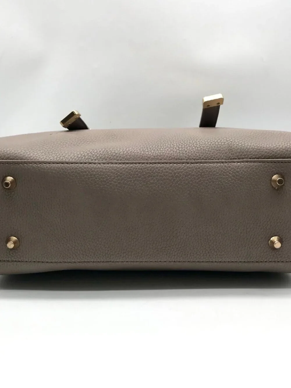 Miztique Gray Pebbled Satchel Bag